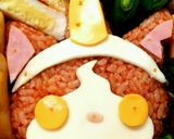 妖怪ウォッチ キャラ弁★節分ver作り方2写真