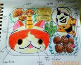 妖怪ウォッチ キャラ弁★節分ver作り方6写真
