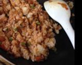 肉・野菜炒めリメイク★簡単オムライス作り方2写真