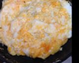 肉・野菜炒めリメイク★簡単オムライス作り方4写真