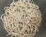 旦那レシピ⑦わさびが利いた蕎麦サラダ作り方3写真