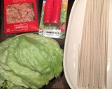 旦那レシピ⑦わさびが利いた蕎麦サラダ作り方1写真