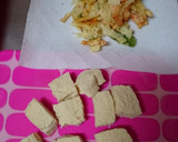 節約♬つまみ♪かき揚げ＆冷凍豆腐♡卵とじ作り方2写真