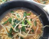 もやしと長ネギ炒めラーメン作り方3写真