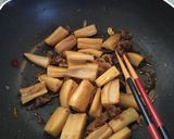 シャリシャリ☆れんこんと牛肉の甘辛炒め作り方4写真