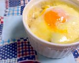 *朝ごはんに♡半熟マヨコーンココット*作り方5写真