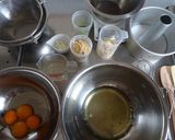 ２層♪抹茶ときな粉のシフォンケーキ作り方1写真