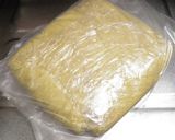 バナナ風味*黒いスノーボールクッキー作り方6写真