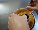 ２層♪抹茶ときな粉のシフォンケーキ作り方25写真