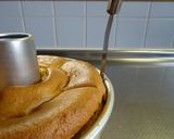 ２層♪抹茶ときな粉のシフォンケーキ作り方24写真
