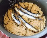 めざしの炊き込みご飯作り方2写真