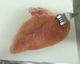 フライパンで★鶏むね肉の油淋鶏作り方1写真