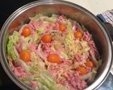 豚ミンチ白菜ミルフィーユ作り方1写真