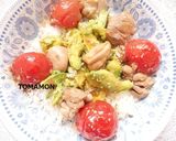 簡単✿とまモンのチキンアボカド炒め作り方7写真