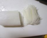 大根のかつらむきからの刺身のつま作り方9写真