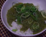 春です♪生めかぶかけ御飯♪作り方5写真