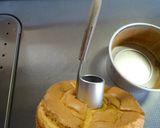 ２層♪抹茶ときな粉のシフォンケーキ作り方26写真