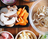 白だしで簡単おいしい♪具だくさんお雑煮作り方1写真