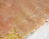 しっとりな鶏胸肉ロール柚子胡椒マヨソース作り方1写真