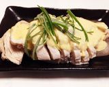 節約レシピ♪鶏胸肉のみそマヨかけ作り方4写真