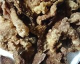 豚レバーと豚肉の唐揚げ☆あまから和え作り方4写真