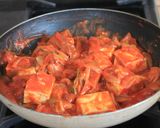 豆腐ときのこのトマト味噌煮作り方6写真
