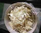 【お弁当】えのきのマヨネーズ和え作り方1写真