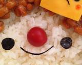 節分＊鬼のお面を付けた納豆ご飯ちゃん作り方7写真