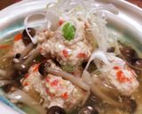 彩り団子のキノコあんかけ作り方8写真