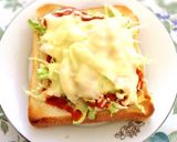 簡単！ピザトースト♡作り方4写真