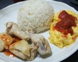 炊飯器☆簡単シンガポール・チキンライス作り方5写真