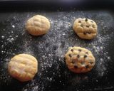 HMで簡単♪チョコチップメロンパン作り方4写真