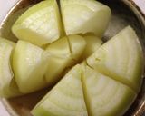 丸ごと玉ねぎの楽チンおつまみ✿作り方1写真