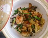 牡蠣の浅葱生姜焼き (薑葱煎生蠔)作り方11写真