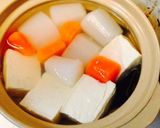 湯豆腐(大根,人参,たもぎ茸).純米酒作り方3写真