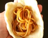 【HB】焼きそば入りお好み焼き風パン作り方4写真