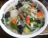 たっぷり野菜の塩あんかけうどん作り方20写真