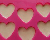 ＊和風に～抹茶ときな粉のハートチョコ＊作り方2写真