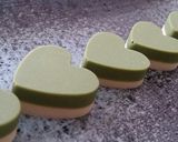 ＊和風に～抹茶ときな粉のハートチョコ＊作り方3写真