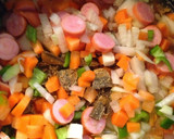 丸ごとトマト＊炊飯器で簡単！カレーピラフ作り方4写真