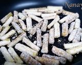 無塩料理☆ごぼうの甘辛炒め！マクロビ作り方4写真