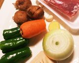餡たっぷり我が家の具だくさん酢豚♪作り方1写真
