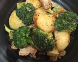 鶏肉とポテトの和風ガーリックマヨ炒め☆作り方6写真