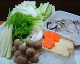 煮込んでも縮まない！プリプリ牡蠣の味噌鍋作り方3写真