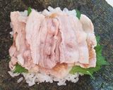 豚しゃぶ麦みそダレのおにぎらず作り方5写真