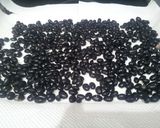 レンジ＋焙煎・節分用の炒り黒豆作り方4写真