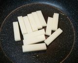 材料3つ！絶対おいしい♡キムチーズ餅♪作り方2写真