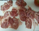 ワインビネガーで鶏肉とトマトの簡単煮込み作り方1写真