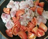 ワインビネガーで鶏肉とトマトの簡単煮込み作り方6写真