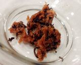 チャイブ☆豚こま肉の梅肉昆布和え作り方2写真